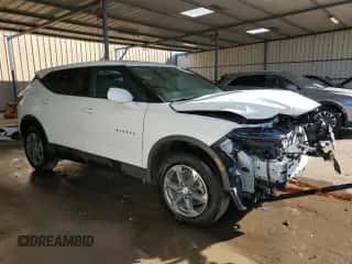 2025 Chevrolet Blazer LT с VIN 3GNKBCR40SS188922, выставлен на аукционе Copart как лот 87308315 с пробегом 12 452 миль миль и Чистый • Clean title. История ставок и продаж доступна на DreamBid. Изображение 4.