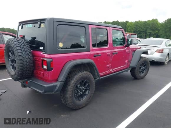 2024 Jeep Wrangler Sport S с VIN 1C4PJXDG2RW323150, выставлен на аукционе IAAI как лот 42915821 с пробегом 11 368 миль миль и . История ставок и продаж доступна на DreamBid. Изображение 4.