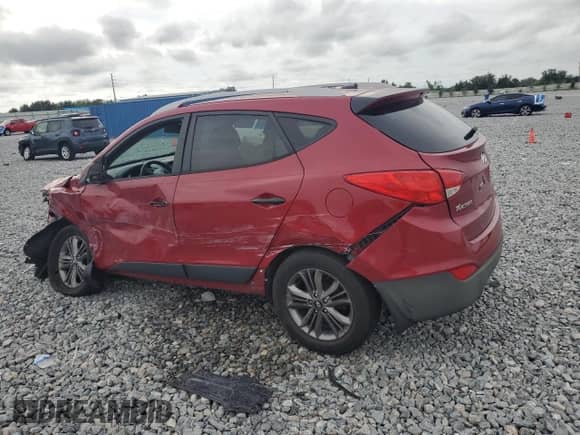 2015 Hyundai Tucson SE z VIN KM8JUCAG1FU077155, wystawiony jako Copart lot #81216415 z przebiegiem 101 118 mil mil oraz Szkoda całkowita • Salvage title. Historia ofert i sprzedaży dostępna na DreamBid. Obrazek 2.