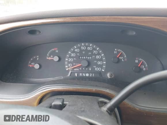 2000 Ford Econoline Cargo Recreational with VIN 1FDRE14L0YHA13102, listed as a IAAI auction lot 43494804 with 115,750 mi miles and . Bid and sale history available at DreamBid. Image 7.