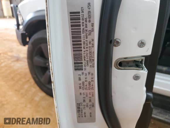 2019 Ram 1500 Warlock with VIN 1C6RR7GG1KS617172, listed as a Copart auction lot 69292195 with 110,776 mi miles and Salvage title. Bid and sale history available at DreamBid. Image 12.