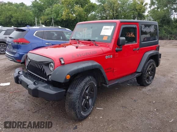 2014 Jeep Wrangler Sport with VIN 1C4AJWAG7EL269876, listed as a IAAI auction lot 42880172 with 201,646 mi miles and . Bid and sale history available at DreamBid. Image 17.