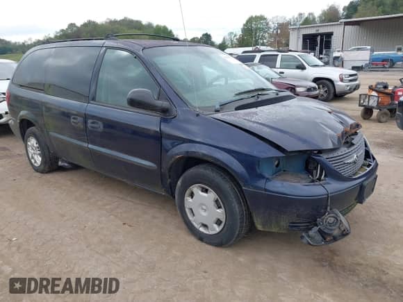2003 Dodge Caravan SE with VIN 1D4GP24333B249320, listed as a IAAI auction lot 43284797 with 179,289 mi miles and . Bid and sale history available at DreamBid. Image 1.