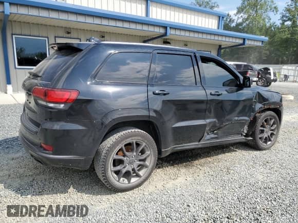 2020 Jeep Grand Cherokee Overland z VIN 1C4RJFCG0LC374269, wystawiony jako Copart lot #69734915 z przebiegiem 60 972 mil mil oraz Szkoda całkowita • Salvage title. Historia ofert i sprzedaży dostępna na DreamBid. Obrazek 3.