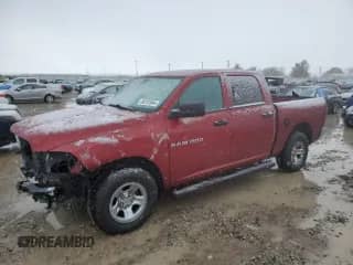 2011 Ram 1500 ST with VIN 1D7RV1CP7BS642459, listed as a Copart auction lot 80151944 with 160,818 mi miles and Salvage title. Bid and sale history available at DreamBid. Image 1.