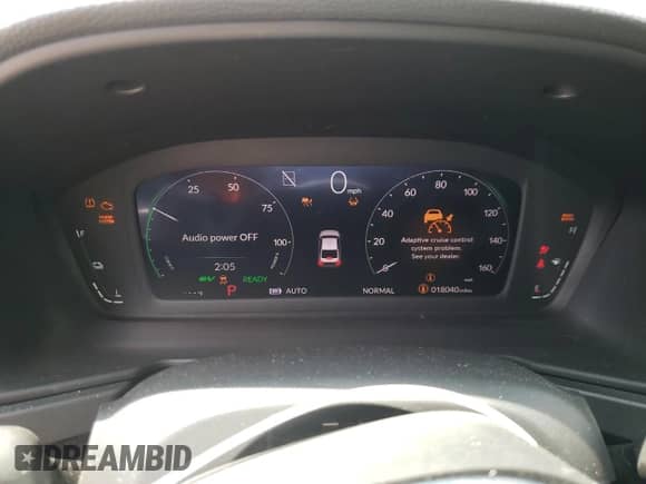 2023 Honda Accord Touring with VIN 1HGCY2F85PA002721, listed as a Copart auction lot 70466515 with 18,040 mi miles and Salvage title. Bid and sale history available at DreamBid. Image 9.