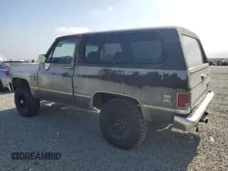 1987 Chevrolet Blazer с VIN 1GNEV18C0HF122644, выставлен на аукционе Copart как лот 60716955 с пробегом 69 232 миль миль и Чистый • Clean title. История ставок и продаж доступна на DreamBid. Изображение 2.