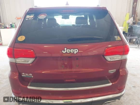 2014 Jeep Grand Cherokee Summit with VIN 1C4RJFJM6EC418853, listed as a IAAI auction lot 42787628 with 80,435 mi miles and . Bid and sale history available at DreamBid. Image 16.