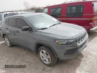 2023 Jeep Compass Sport с VIN 3C4NJDAN0PT572381, выставлен на аукционе IAAI как лот 41790372 с пробегом 28 827 миль миль и . История ставок и продаж доступна на DreamBid. Изображение 1.