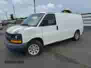 2012 Chevrolet Express Cargo z VIN 1GCSGAFX4C1127685, wystawiony jako Copart lot #55629075 z przebiegiem Nie podano mil oraz Czysty tytuł • Clean title. Historia ofert i sprzedaży dostępna na DreamBid. Obrazek 1.