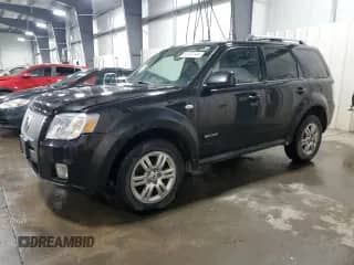 2008 Mercury Mariner Premier with VIN 4M2CU97158KJ36462, listed as a Copart auction lot 85297144 with 187,819 mi miles and Salvage title. Bid and sale history available at DreamBid. Image 1.