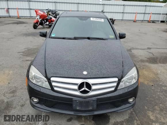 2010 Mercedes-Benz C 300 Sport with VIN WDDGF8BBXAF490834, listed as a Copart auction lot 81494395 with 107,504 mi miles and Salvage title. Bid and sale history available at DreamBid. Image 5.