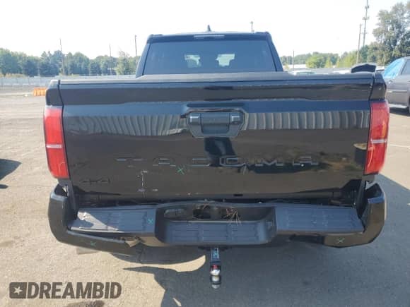2024 Toyota Tacoma SR5 with VIN 3TMLB5JN9RM036603, listed as a Copart auction lot 80685075 with 4,301 mi miles and Salvage title. Bid and sale history available at DreamBid. Image 6.