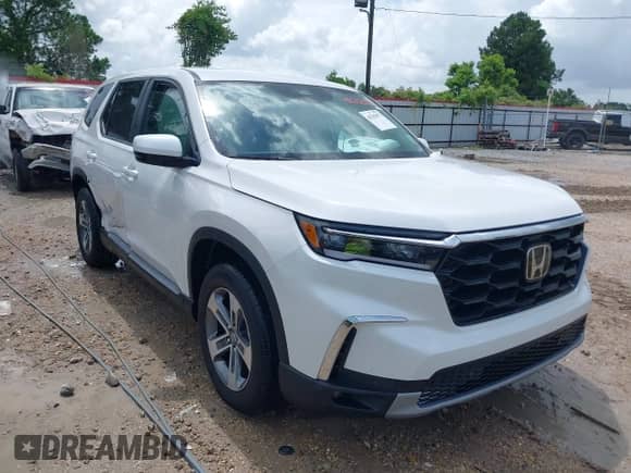 2025 Honda Pilot EX-L с VIN 5FNYG1H47SB071776, выставлен на аукционе IAAI как лот 42702072 с пробегом 7 236 миль миль и . История ставок и продаж доступна на DreamBid. Изображение 1.