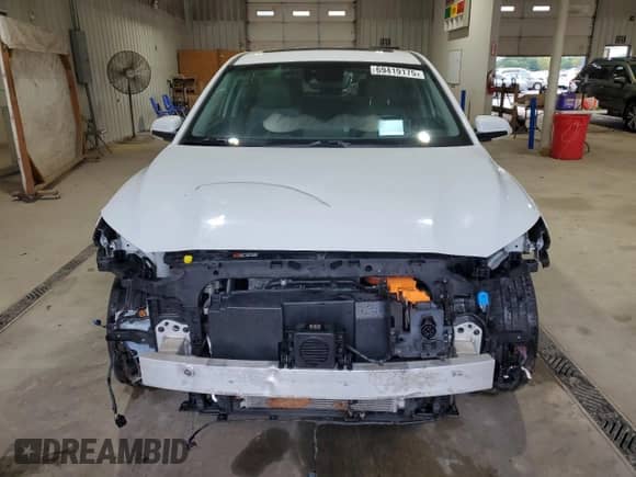 2021 Hyundai Kona Ultimate with VIN KM8K53AG2MU112641, listed as a Copart auction lot 69419175 with 41,435 mi miles and Salvage title. Bid and sale history available at DreamBid. Image 5.