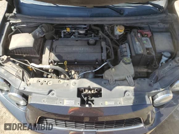 2015 Chevrolet Sonic LT with VIN 1G1JC6SH1F4135287, listed as a Copart auction lot 81600535 with 114,277 mi miles and Salvage title. Bid and sale history available at DreamBid. Image 11.