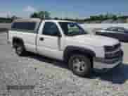 2004 Chevrolet Silverado 1500 Work Truck with VIN 1GCEC14X84Z120477, listed as a Copart auction lot 57429665 with 262,170 mi miles and Clean title. Bid and sale history available at DreamBid. Image 4.