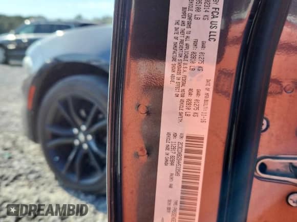 2017 Dodge Charger SE с VIN 2C3CDXBG5HH533509, выставлен на аукционе Copart как лот 71750935 с пробегом 159 571 миль миль и Списание • Salvage title. История ставок и продаж доступна на DreamBid. Изображение 12.