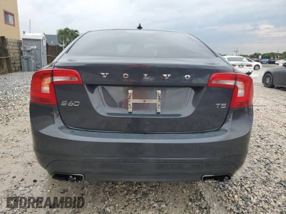 2015 Volvo S60 T5 Drive-E Premier with VIN YV140MFK4F1348785, listed as a Copart auction lot 80026105 with 74,217 mi miles and Salvage title. Bid and sale history available at DreamBid. Image 6.