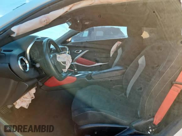 2020 Chevrolet Camaro 1LS with VIN 1G1FB1RX9L0148722, listed as a Copart auction lot 81016835 with 80,729 mi miles and Salvage title. Bid and sale history available at DreamBid. Image 7.