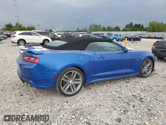 2018 Chevrolet Camaro 2SS с VIN 1G1FH3D73J0149203, выставлен на аукционе Copart как лот 69287905 с пробегом 16 276 миль миль и Списание • Salvage title. История ставок и продаж доступна на DreamBid. Изображение 3.