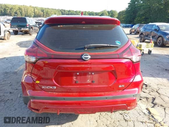 2023 Nissan Kicks SR with VIN 3N1CP5DV3PL483785, listed as a IAAI auction lot 43151002 with 46,331 mi miles and . Bid and sale history available at DreamBid. Image 17.