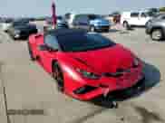 2023 Lamborghini Huracan с VIN ZHWUT5ZF9PLA21574, выставлен на аукционе Copart как лот 53117645 с пробегом 4 562 миль миль и Списание • Salvage title. История ставок и продаж доступна на DreamBid. Изображение 14.
