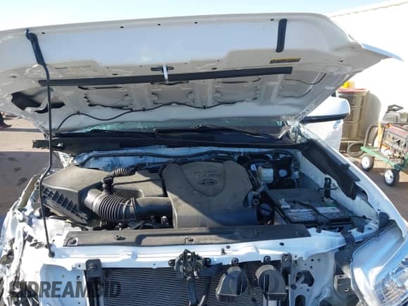 2021 Toyota Tacoma SR5 z VIN 3TMDZ5BN4MM111750, wystawiony jako IAAI lot #41981638 z przebiegiem 26 030 mil mil oraz . Historia ofert i sprzedaży dostępna na DreamBid. Obrazek 10.