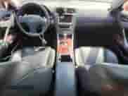 2006 Lexus IS 350 with VIN JTHBE262462003851, listed as a Copart auction lot 65858625 with 191,458 mi miles and Clean title. Bid and sale history available at DreamBid. Image 8.