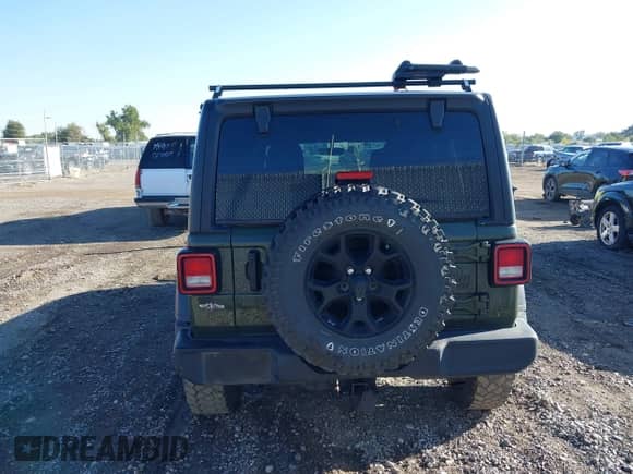 2022 Jeep Wrangler Unlimited Sport S с VIN 1C4HJXDG9NW196203, выставлен на аукционе IAAI как лот 43242883 с пробегом 90 223 миль миль и . История ставок и продаж доступна на DreamBid. Изображение 17.