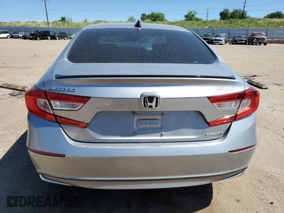 2022 Honda Accord Sport с VIN 1HGCV3F27NA018250, выставлен на аукционе Copart как лот 63257285 с пробегом 81 296 миль миль и Списание • Salvage title. История ставок и продаж доступна на DreamBid. Изображение 6.