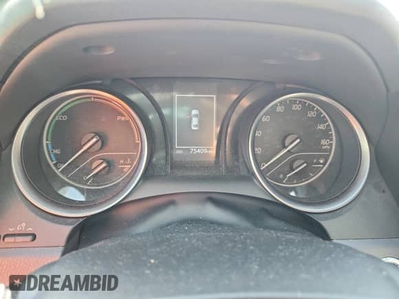 2023 Toyota Camry Hybrid SE with VIN 4T1S31AK8PU047880, listed as a Copart auction lot 84550705 with 75,409 mi miles and Clean title. Bid and sale history available at DreamBid. Image 9.