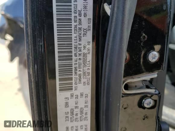 2017 Ram 1500 Outdoorsman z VIN 1C6RR7TT6HS555392, wystawiony jako Copart lot #53498595 z przebiegiem 202 886 mil mil oraz Szkoda całkowita • Salvage title. Historia ofert i sprzedaży dostępna na DreamBid. Obrazek 13.