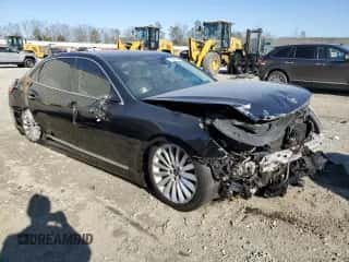 2016 Hyundai Equus Signature z VIN KMHGH4JH3GU104600, wystawiony jako Copart lot #46083605 z przebiegiem 83 338 mil mil oraz Szkoda całkowita • Salvage title. Historia ofert i sprzedaży dostępna na DreamBid. Obrazek 4.