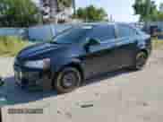 2017 Chevrolet Sonic LS with VIN 1G1JB5SH7H4167001, listed as a Copart auction lot 67848235 with 114,496 mi miles and Salvage title. Bid and sale history available at DreamBid. Image 1.