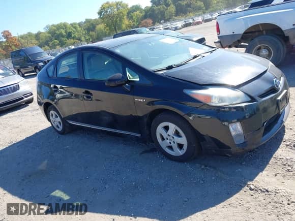 2011 Toyota Prius I with VIN JTDKN3DU0B1412005, listed as a IAAI auction lot 43360184 with 179,823 mi miles and . Bid and sale history available at DreamBid. Image 1.