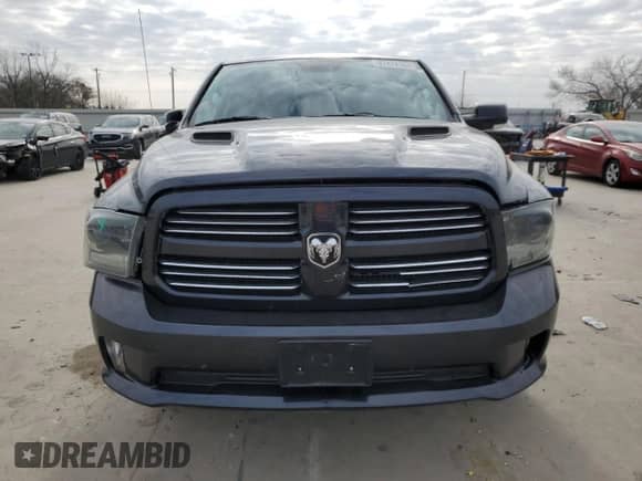 2015 Ram 1500 Sport with VIN 1C6RR6HT6FS583919, listed as a Copart auction lot 87474144 with 109,709 mi miles and Salvage title. Bid and sale history available at DreamBid. Image 5.