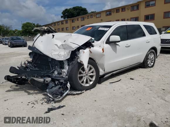 2020 Dodge Durango Pursuit with VIN 1C4RDJFG4LC442434, listed as a Copart auction lot 61415215 with Not provided miles and Non repairable. Bid and sale history available at DreamBid. Image 1.