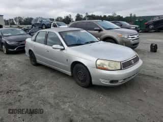 2003 Saturn LS with VIN 1G8JU54F13Y556015, listed as a Copart auction lot 67447604 with Not provided miles and Salvage title. Bid and sale history available at DreamBid. Image 4.