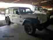 2023 Jeep Wrangler Sport with VIN 1C4HJXDG2PW701288, listed as a Copart auction lot 58585345 with 30,127 mi miles and Clean title. Bid and sale history available at DreamBid. Image 4.