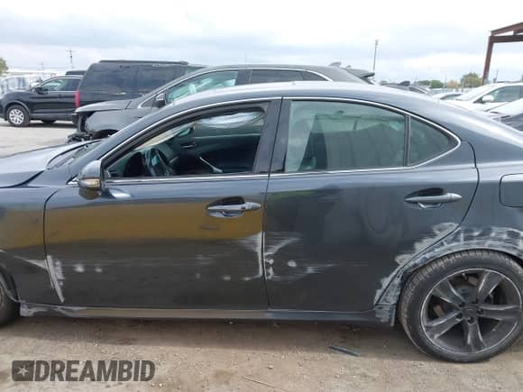 2011 Lexus IS 250 with VIN JTHBF5C24B5150988, listed as a IAAI auction lot 43333606 with 214,177 mi miles and . Bid and sale history available at DreamBid. Image 14.