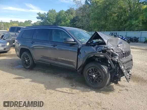 2024 Jeep Grand Cherokee Laredo X с VIN 1C4RJJAG7R8525979, выставлен на аукционе Copart как лот 73502034 с пробегом 4 480 миль миль и Списание • Salvage title. История ставок и продаж доступна на DreamBid. Изображение 14.