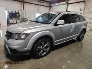 2017 Dodge Journey Crossroad Plus with VIN 3C4PDCGG9HT516847, listed as a Copart auction lot 63026835 with 101,379 mi miles and Clean title. Bid and sale history available at DreamBid. Image 1.
