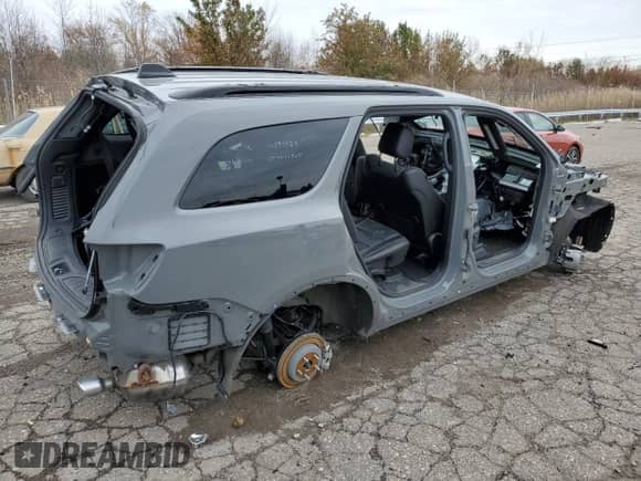 2023 Dodge Durango GT Premium with VIN 1C4RDJDG4PC602899, listed as a Copart auction lot 74757883 with Not provided miles and Non repairable. Bid and sale history available at DreamBid. Image 3.
