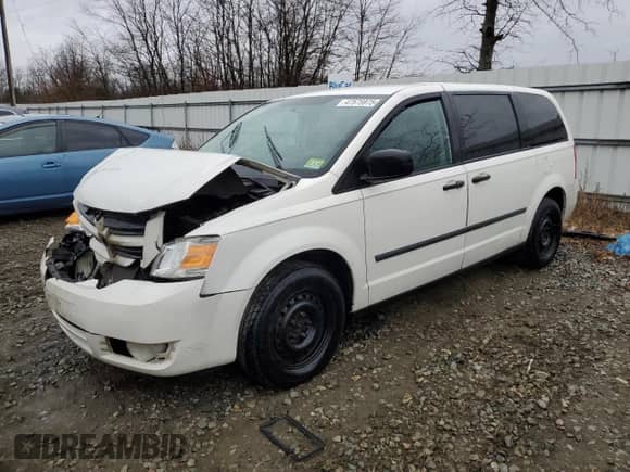 2010 Dodge Grand Caravan Cargo with VIN 2D4RN1AE6AR242892, listed as a Copart auction lot 47575975 with Not provided miles and Salvage title. Bid and sale history available at DreamBid. Image 1.