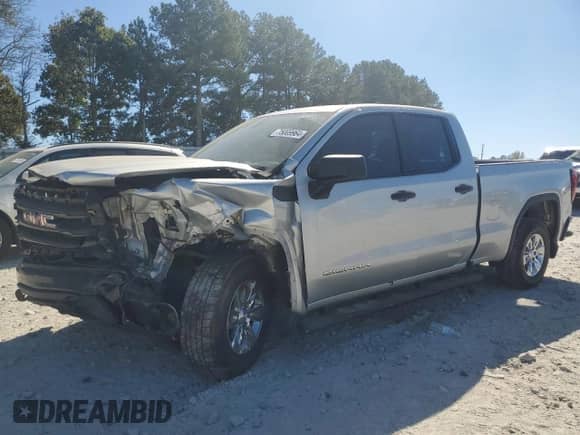 2019 GMC Sierra 1500 with VIN 1GTR9AEH2KZ361830, listed as a Copart auction lot 75009964 with 77,764 mi miles and Salvage title. Bid and sale history available at DreamBid. Image 1.