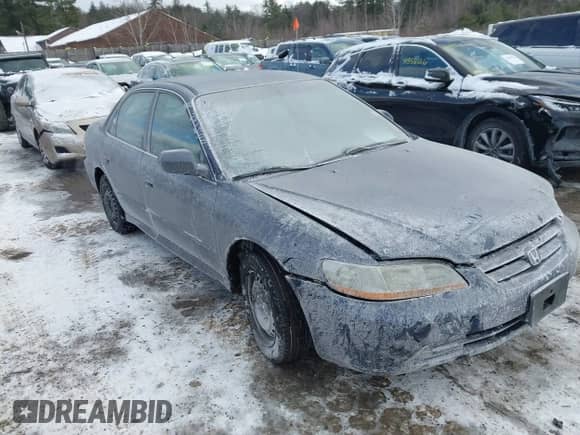 2002 Honda Accord LX с VIN 1HGCG65522A142509, выставлен на аукционе IAAI как лот 41370749 с пробегом 169 593 миль миль и . История ставок и продаж доступна на DreamBid. Изображение 1.