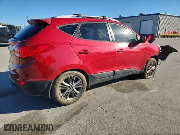 2014 Hyundai Tucson Limited with VIN KM8JU3AG8EU931699, listed as a Copart auction lot 82751435 with 140,109 mi miles and Salvage title. Bid and sale history available at DreamBid. Image 3.