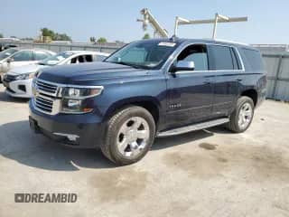 2017 Chevrolet Tahoe Premier z VIN 1GNSKCKC6HR241670, wystawiony jako Copart lot #71445705 z przebiegiem 107 021 mil mil oraz Szkoda całkowita • Salvage title. Historia ofert i sprzedaży dostępna na DreamBid. Obrazek 1.