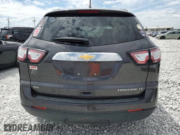 2015 Chevrolet Traverse LT with VIN 1GNKVGKDXFJ272911, listed as a Copart auction lot 87385614 with 154,897 mi miles and Salvage title. Bid and sale history available at DreamBid. Image 6.
